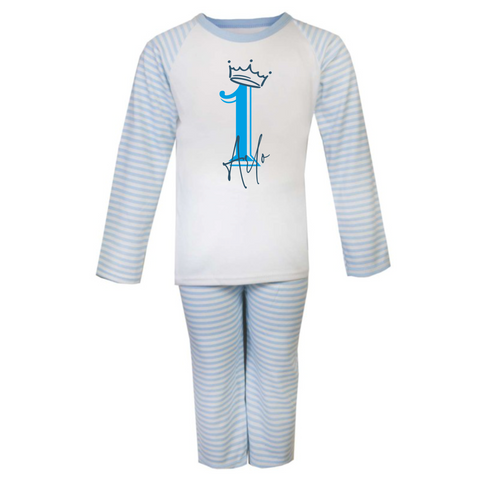 Kids birthday number Pyjamas