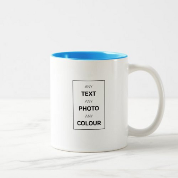 Personalised Mug - Add your Text - Logo - Photo