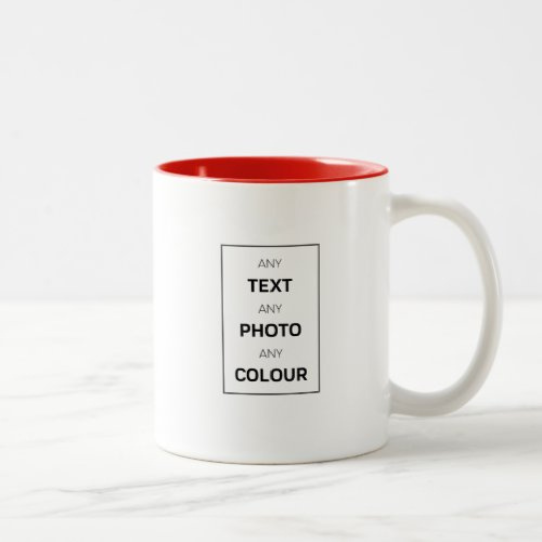 Personalised Mug - Add your Text - Logo - Photo