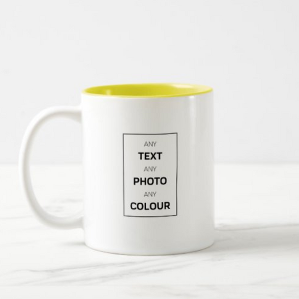 Personalised Mug - Add your Text - Logo - Photo