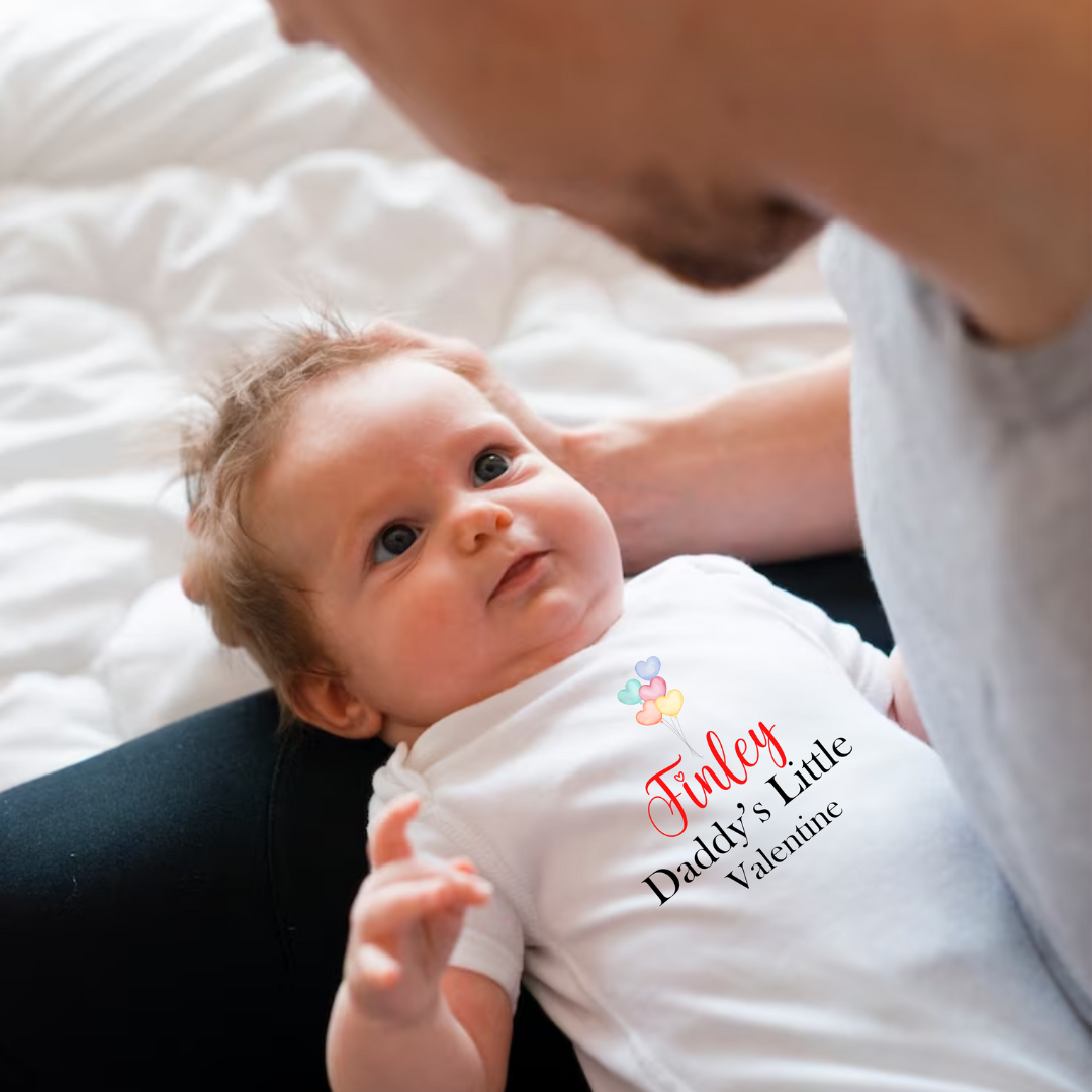 First Valentine Babygrow
