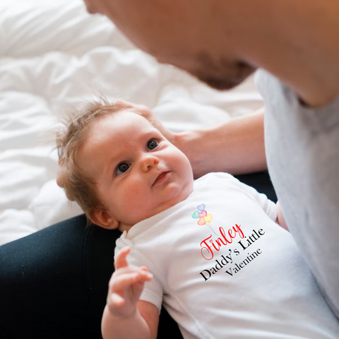 First Valentine Babygrow