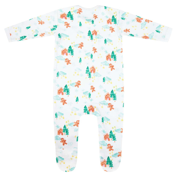 My 1st Personalised Christmas Baby Grow - Ginger Bread