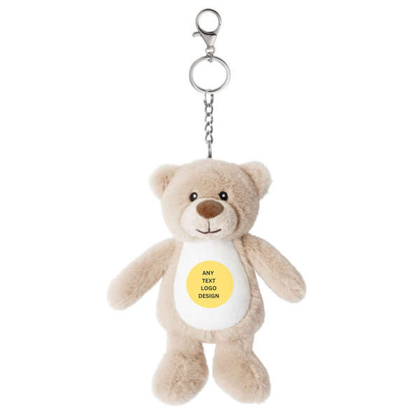 Personalised Bear Keychain -  Mini Keepsake for Friends & Memories