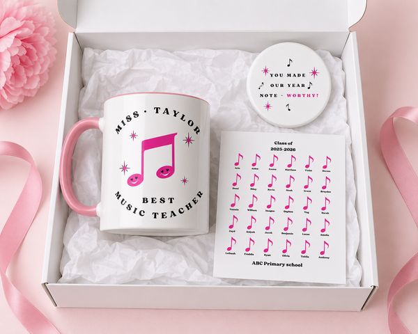 Personalised Music Teacher Gift Box