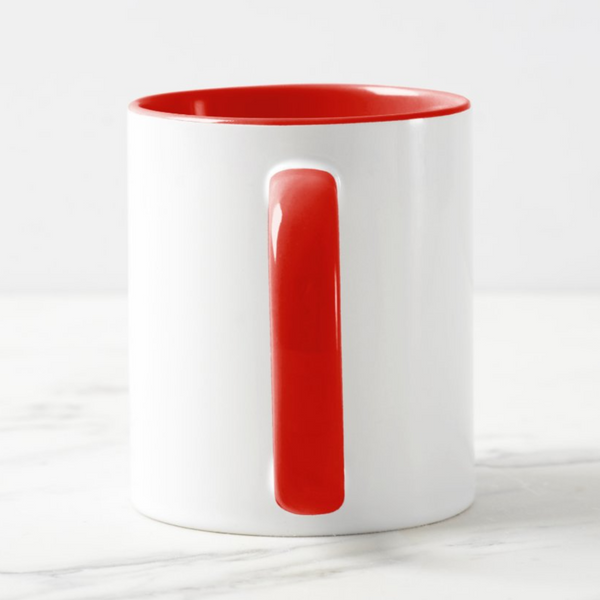 Undir Mama Aylo' Song Mug - Contrast Inner and Handle