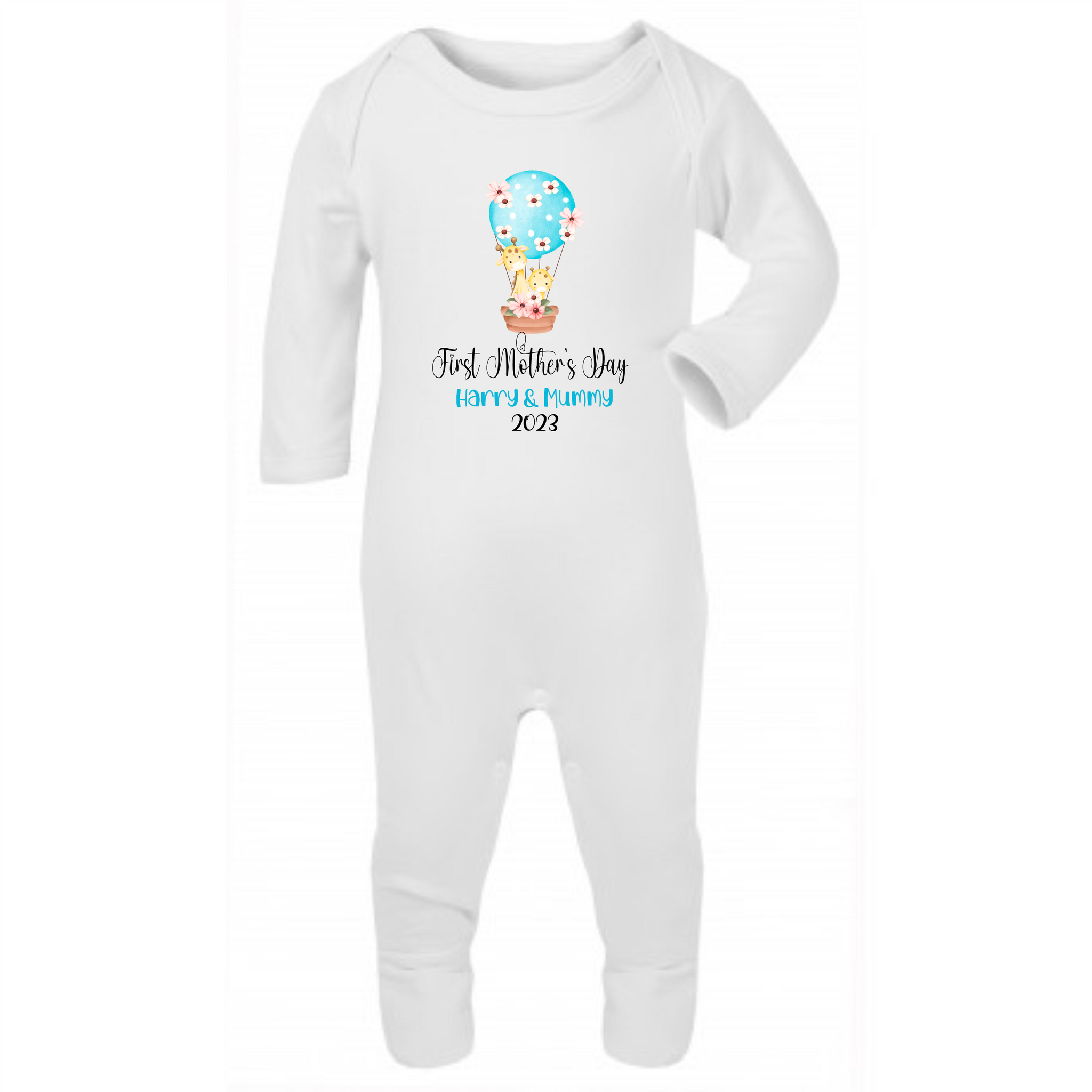 First Mothers Day Giraffe Babygrow