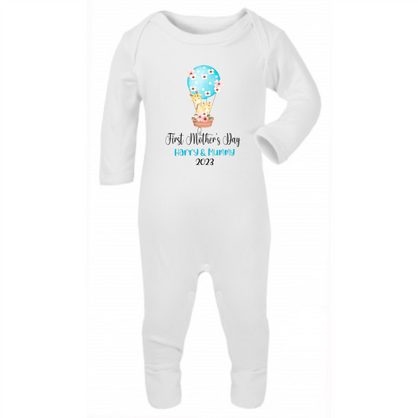 First Mothers Day Giraffe Babygrow