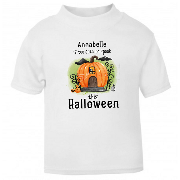 Too Cute to Spook Halloween T-shirt