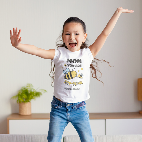 Mothers Day Bee T-Shirt For Kids