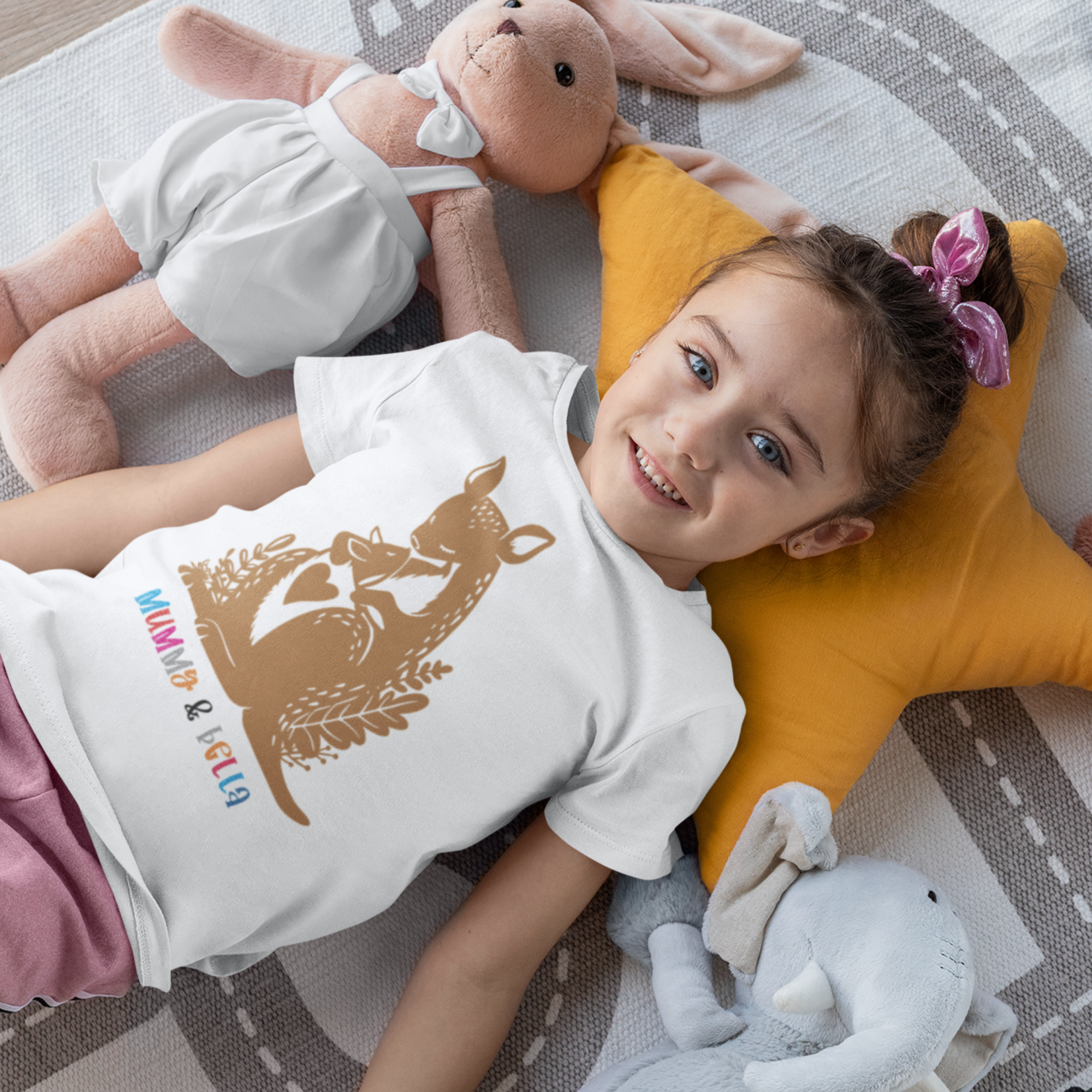 Mothers Day Kangaroo T-Shirt For Kids – The Dandies Clothing