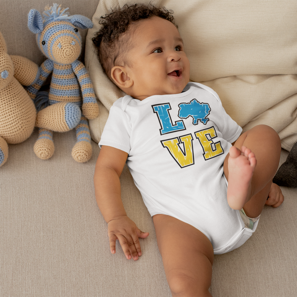 Ukraine Flag Love T-Shirt