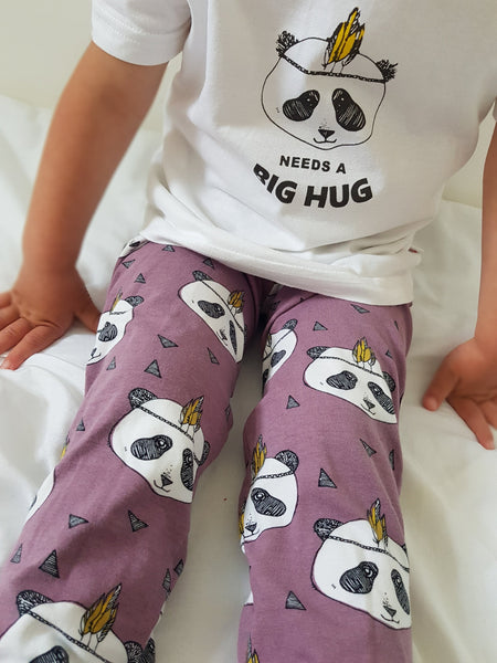 Organic Panda Baby And Toddlers Leggings