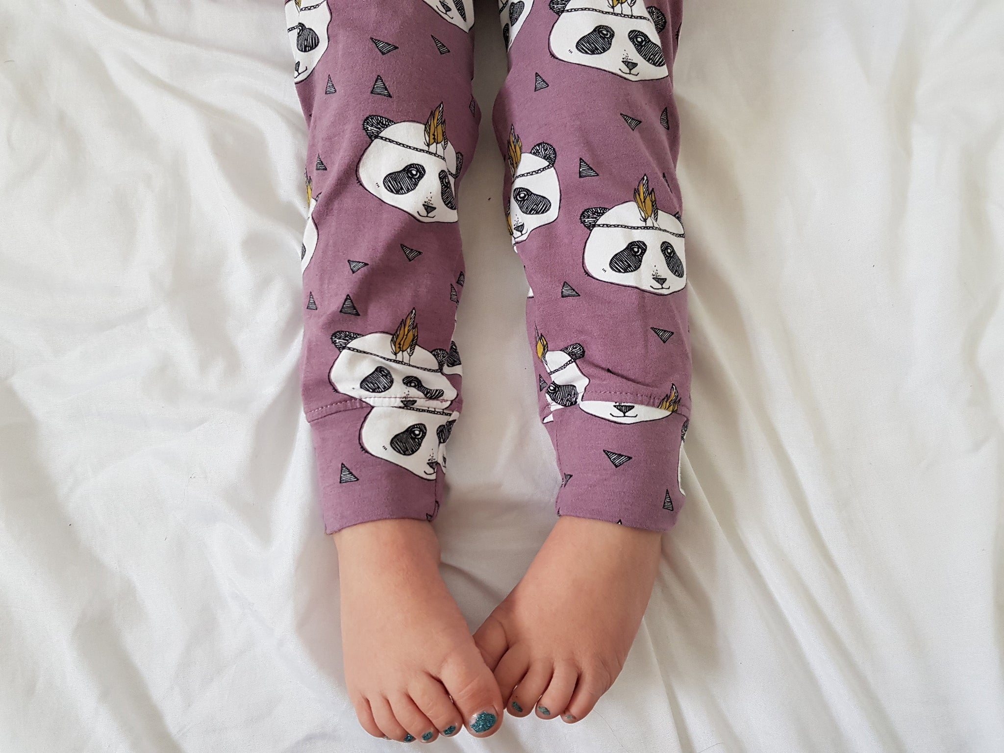 Organic Panda Baby And Toddlers Leggings