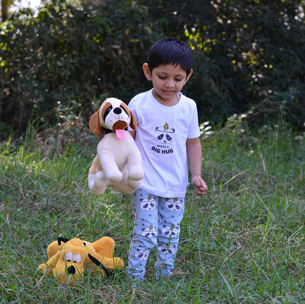 Organic Panda Baby And Toddlers Leggings