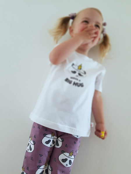 Organic Panda Baby And Toddlers Leggings