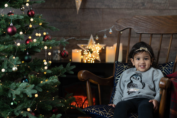 Personalised Festive Penguin Christmas Jumper