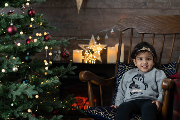 Personalised Festive Penguin Christmas Jumper