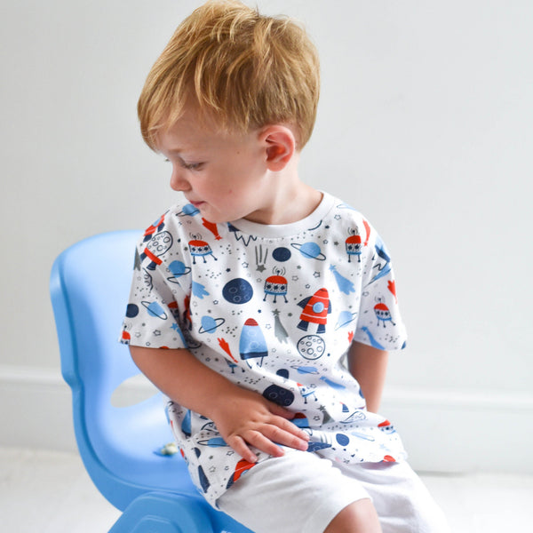 Space T-Shirt Organic Cotton T-Shirt