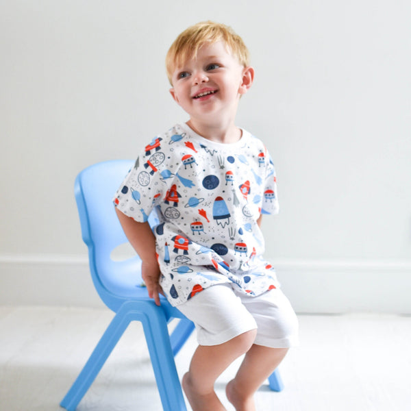 Space T-Shirt Organic Cotton T-Shirt