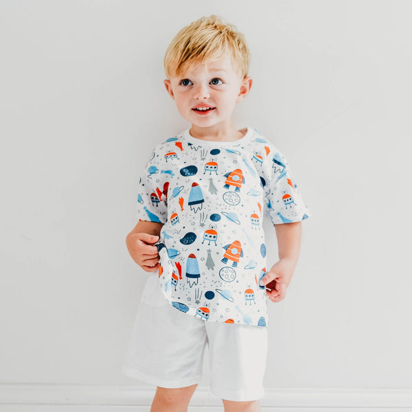 Space T-Shirt Organic Cotton T-Shirt