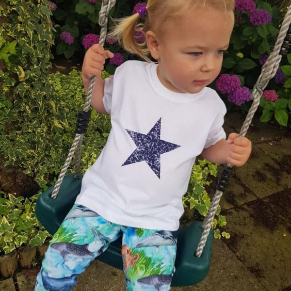 Yellow Star T-Shirts For Kids