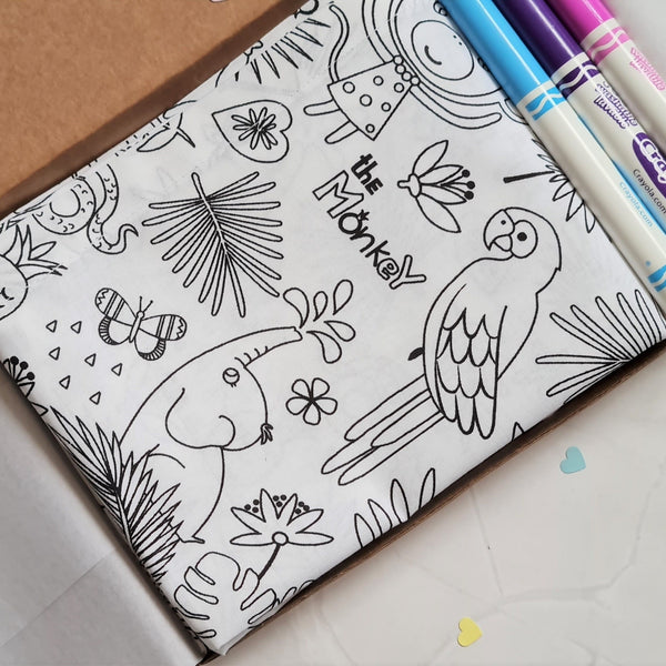 Jungle Safari Colour In Tablecloth