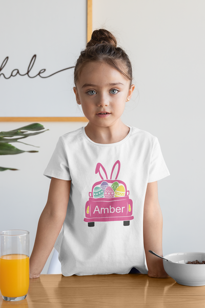 Easter Truck T-Shirt For Kids