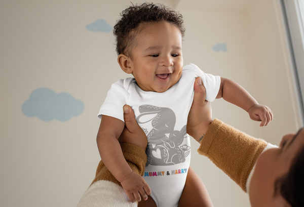 Mothers Day Bunny Rabbit Onesie